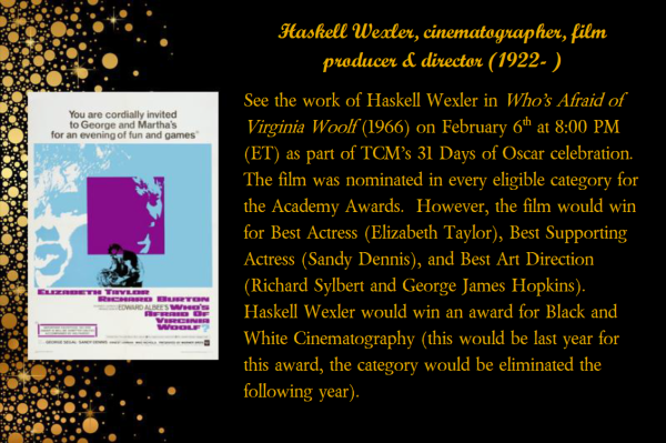 Haskell Wexler_Who's Afraid of Virginia Wolffe